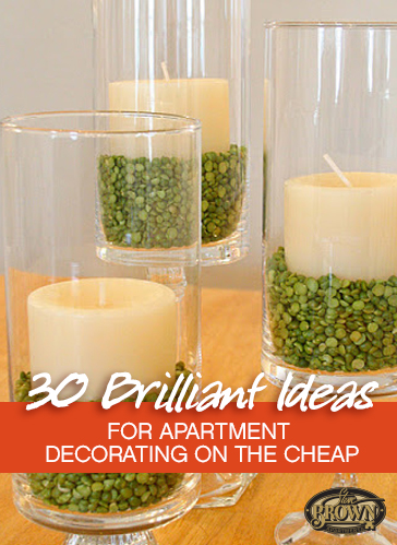 30 brilliant ideas for apartment decorating on the cheap